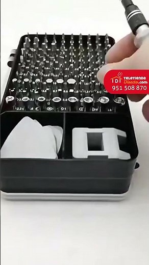 KIT DE DESTORNILLADORES TORX 115 PIEZAS