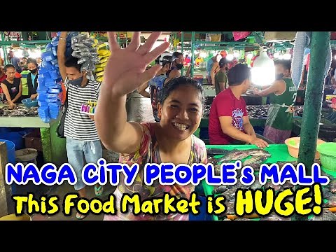 MASSIVE Filipino Food Market in NAGA CITY, Camarines Sur | BIGGEST PALENGKE of the Bicol Philippines