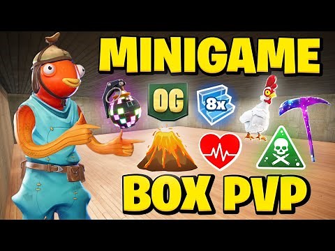 FORTNITE 👑MINIGAME BOX PVP📦 46+ Box Fights Minigames - MAP CODE: 8532-9413-6963