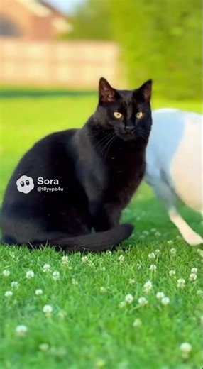 The Dog Gave The Cat a GIANT Hug! They Become One! 🤣