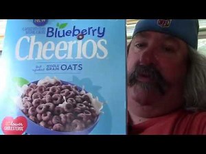 ASMR Eating Blueberry Cheerios