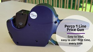 Watch Perco 1 Line Price Gun on Amazon Live