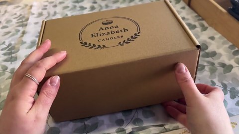 Personalised Candle Set with Refill & Matches, Ceramic Pot Candle Gift, Custom Candle, Refillable Candle Kit