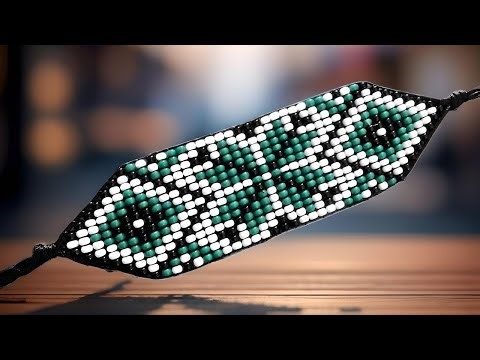 Traditional Loom Beaded Bracelet Tutorial | Adjustable Size | Seed Beads