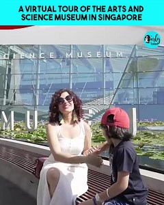 A virtual tour of arts and science museum in Singapore!! #museum #singapore #kamiyajani | Kamiya Jani