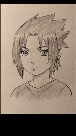 Sasuke Drawing | How to draw anime