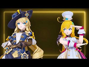 【Genshin Impact MMD】MiMiMiku TeTeTeto「Navia & Escoffier」