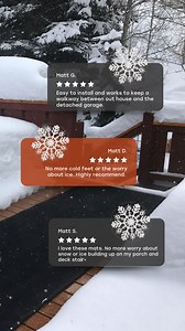 Notice all these glowing reviews are from Matts? 👀 Coincidence? Maybe. Or maybe we’re just suckers for anything with "mat" in the name 😂 Either way, shoutout to the Matts proving HeatTrak mats make winter a whole lot easier! ❄️💪 | HeatTrak Snow & Ice Melting Mats