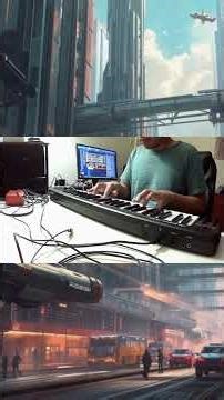 Terminator Theme on MiniMogue VA #shorts #synth