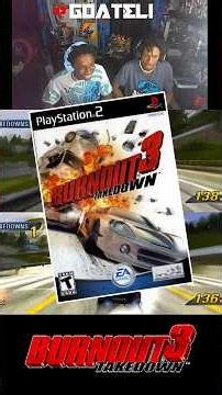 BURNOUT 3 TAKEDOWN ON THE PLAYSTATION 2 #retrogaming #ps2 #playstation2