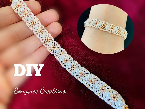 Dainty Bracelet || Simple DIY Beaded Bracelet || Easy Tutorial