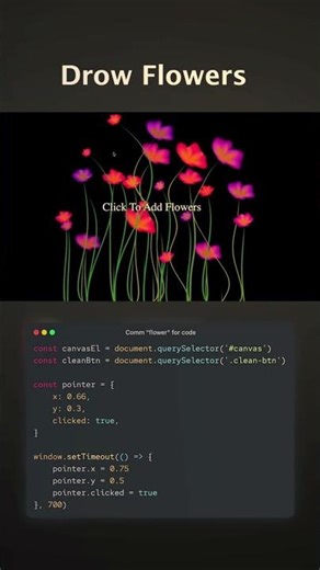 click and magic ✨#python #shorts #css