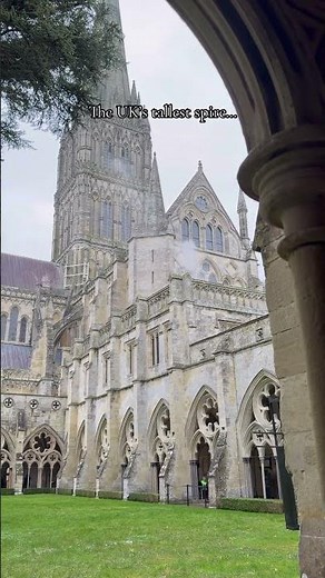 Magnificent Salisbury Cathedral ⛪️✨ #salisbury #uk #cathedral #historicbuildings #history #uk