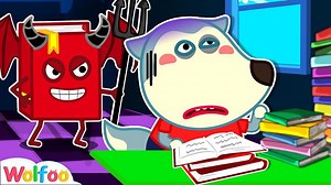 2.3K views · 60 reactions | Wolfoo got bad grade and studied too hard  #WOANetwork | Wolfoo Kids Cartoon | Facebook