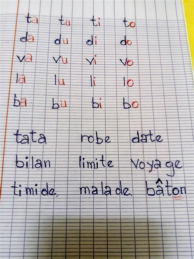 Cours de Wolof en français