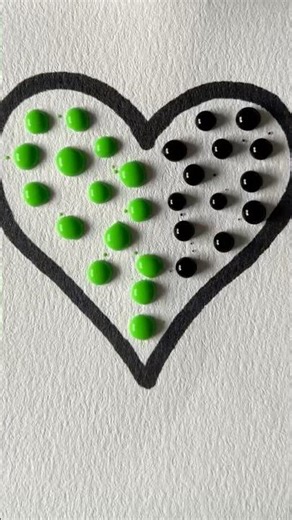 💚🖤 #art #youtubeshorts #kidstv #ytshorts #diy #kidsart #kidsvideo #kids #shorts #youtube #reels #yt