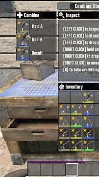 Quick Combine station Tutorial in 7 Days to Die 3.0 #gaming #survival #update #sandbox
