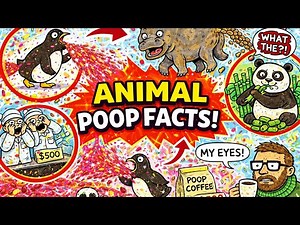 Every Weird Animal Poop Explained In 4:30 Minutes