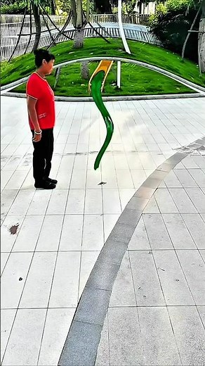 She Used Magic to Turn Into a Snake?! 😱🐍 | Shocking Transformation #SnakeMagic #ViralShorts