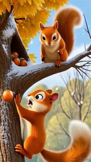 The Squirrel Who Became Rich by Saving 🐿️💰