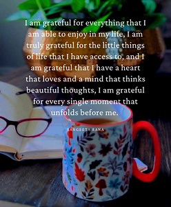 Gratefulness is peacefulness…. | Thoughtfultable.com