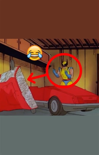 What did you guys think of the scene when Wolverine uses his claws to cut the roof off of Cyclops' car? "Tell Cyclops I made him a convertible." 😂 #xmen #xmen97 #deadpoolandwolverine #wolverine #marvel #cyclops #convertible #xmenanimatedseries #funny #meme | Rare Action Figures