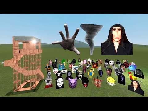 Too Much Nextbots Vs Towers in Garry's Mod