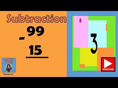 Subtraction Flashcards Two Digits No Regrouping #math