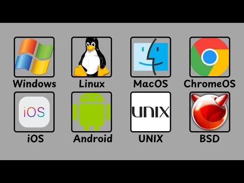 8 Operating Systems Explained In 8 Minutes