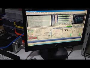Prueba de placa CNC, puerto paralelo y configuración mach3