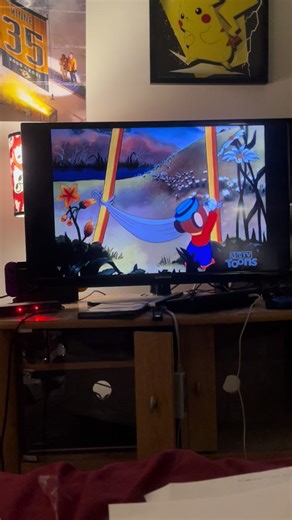 Sniffles Takes a Trip Sniffles and his Hammock wind up underwater