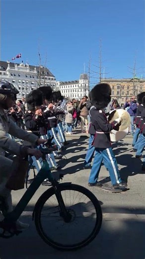 021 The Royal Guard on parade in Copenhagen - April 26, 2026