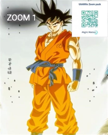Zooming pack free alight motion XML qr code #anime #yuji #jujutsukaisen #alightmotion #viral #edit