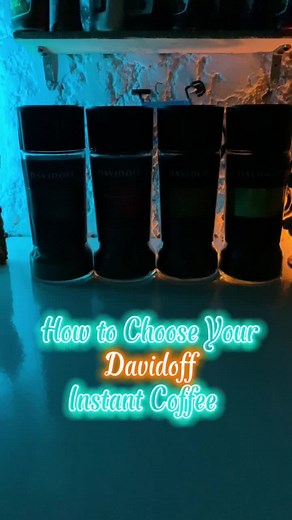 Davidoff Instant Coffee - Decaf, Dark Chocolate, and More