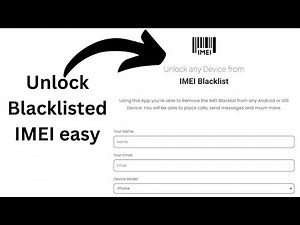 Online IMEI blacklist removal Tool (All models eligible)