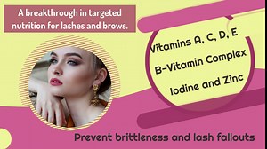 Big Eye Lashes Hair Growth - Eyelash Growth Gummies for Fuller, Thicker, Longer Lashes