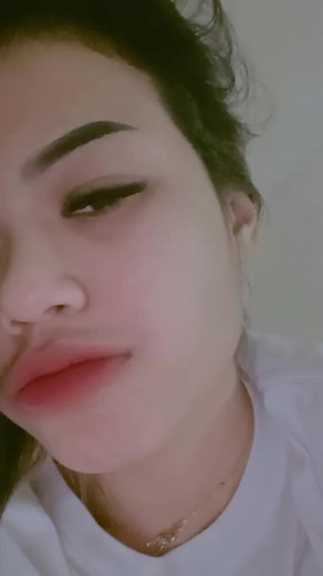 Close-Up Video of Person's Neck and Face