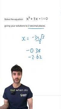 Quadratic Methods- Maths