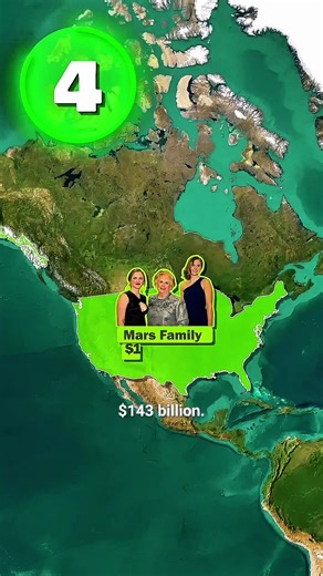 These Families Have More Money Than Nations 😳💰 #geography