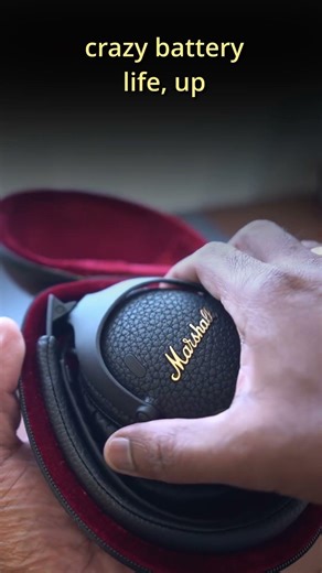 100+ Hours of Battery Life Marshall Monitor 3 ANC #Shorts #headphones #tech