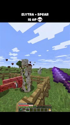 Minecraft’s airstrike mode 💀 #shorts #minecraft