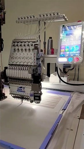 Computerized Embroidery Machine work Demo 2025 || Machine Stitching #mrpremrider #embroiderymachine