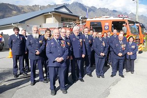 District’s volunteer firefighters recognised