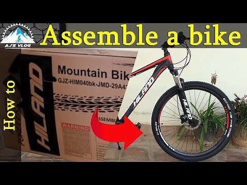Cycle assembly at home | How To Assemble a bike | Ajsvlog