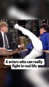 6 Actors Who Can REALLY Fight In Real Life 🥊💥