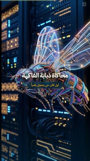 The first digitally "immortal" living being! 🪰💻 The amazing March 2026 experiment #UploadConsciou...