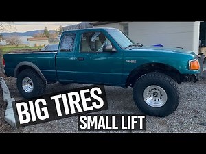 How to Trim Your Fenders to fit Bigger Tires on a Ford Ranger