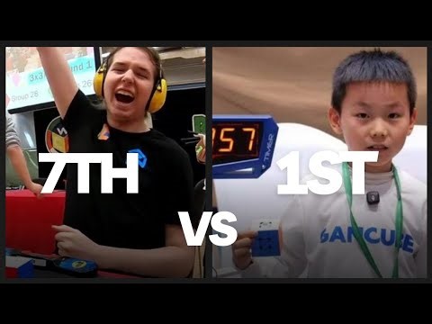 Top 5 fastest 3x3 solves!