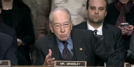 Iowa Sen. Grassley responds to leaked Signal chat texts