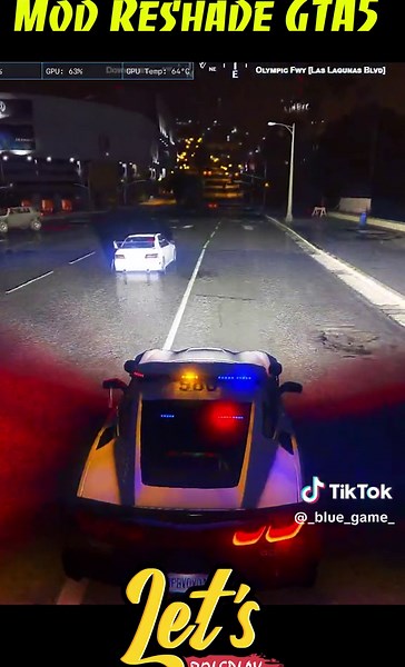 GTA5 Fivem Mod Reshade #gta #game #roleplay #BlueGame